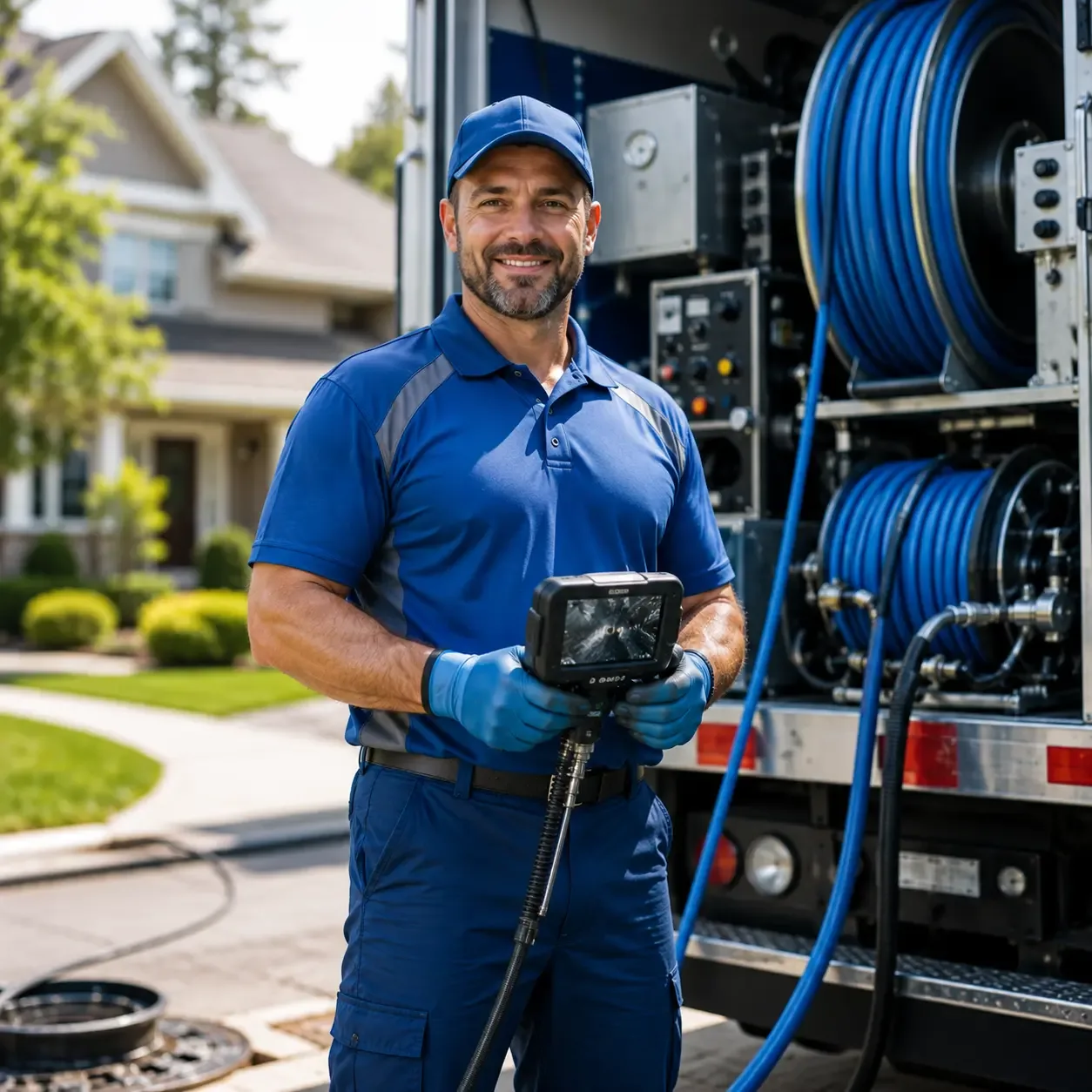 Local outdoor drain cleaning specialists in Kettlersville, OH
